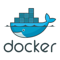 Logo Docker - Tecnologia compatível com a plataforma AIOps CloudStorm