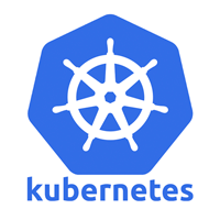 Logo Kubernetes - Tecnologia compatível com a plataforma AIOps CloudStorm