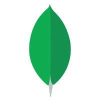 Logo MongoDB - Tecnologia compatível com a plataforma AIOps CloudStorm